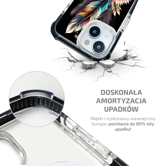 Etui MagSafe Elite Bumper Apple iPhone 7 Plus - wzór D011D