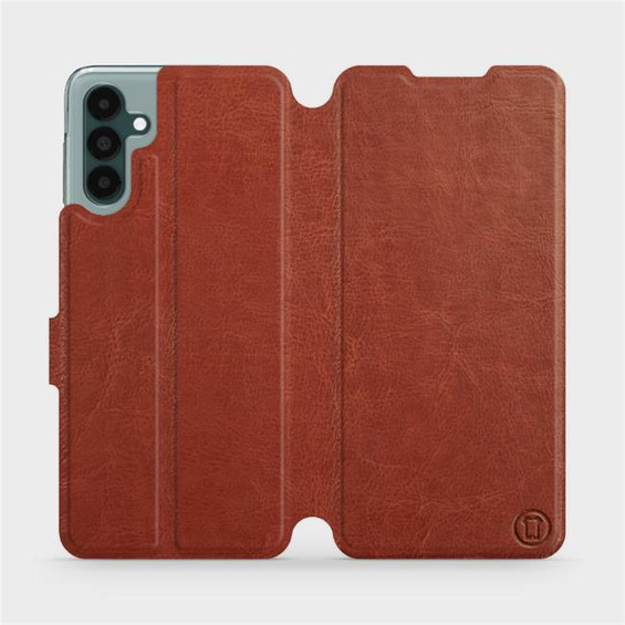 Etui do Samsung Galaxy A04S - wzór Brown&Gray