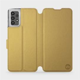 Etui do Samsung Galaxy A32 4g - wzór Gold&Gray
