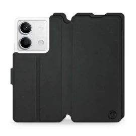 Etui Soft Touch do Xiaomi Redmi Note 13 5G - wzór Satynowa czerń