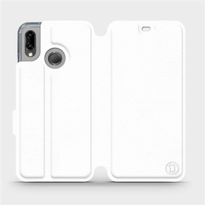 Etui do Huawei P20 Lite - wzór White&Gray