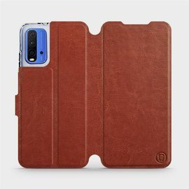Etui do Xiaomi Redmi 9T - wzór Brown&Orange