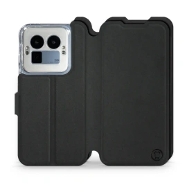 Etui Soft Touch do Realme GT 8 Pro - wzór Satynowa czerń