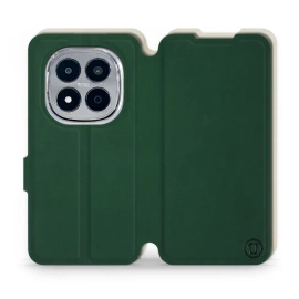 Etui Soft Touch do Xiaomi Redmi Note 15 Pro Plus 5G - wzór Miejska zieleń z platyną