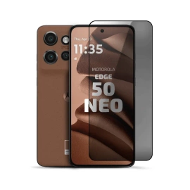 Prywatyzujące szkło hartowane 9H do Motorola Edge 50 Neo