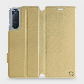 Etui do Sony Xperia 5 II - wzór Gold&Gray