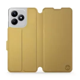 Etui do Realme C53 - wzór Gold&Orange