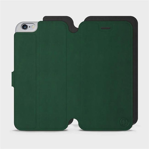 Etui Soft Touch do Apple iPhone 6s Plus - wzór Miejska zieleń z czernią