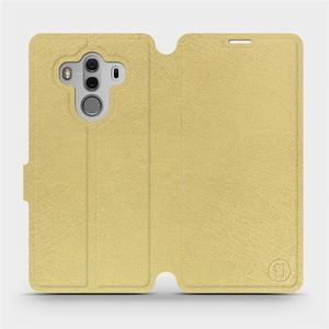 Etui do Huawei Mate 10 Pro - wzór Gold&Orange