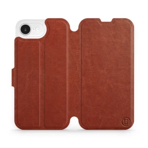 Etui do Apple iPhone 16e - wzór Brown&Orange