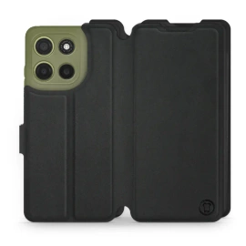 Etui Soft Touch do Motorola Moto G15 - wzór Satynowa czerń