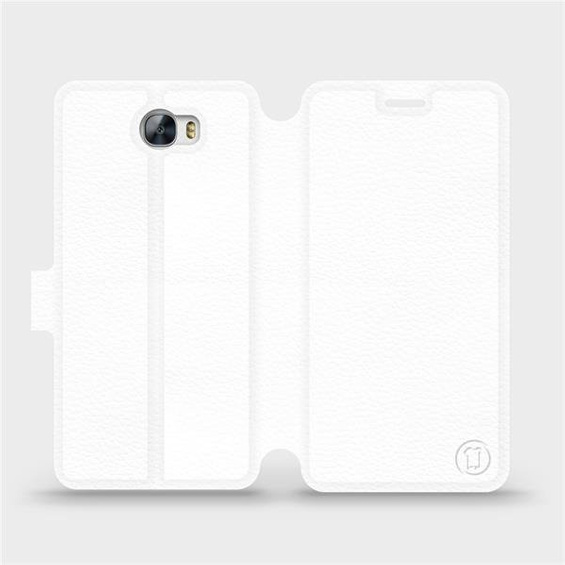 Etui do Huawei Y6 II Compact - wzór White&Gray