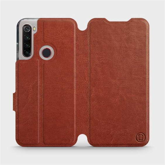 Etui do Xiaomi Redmi Note 8 - wzór Brown&Orange