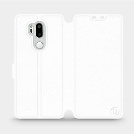 Etui do LG G7 ThinQ - wzór White&Orange