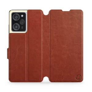 Etui do Xiaomi POCO X5 Pro 5G - wzór Brown&Orange