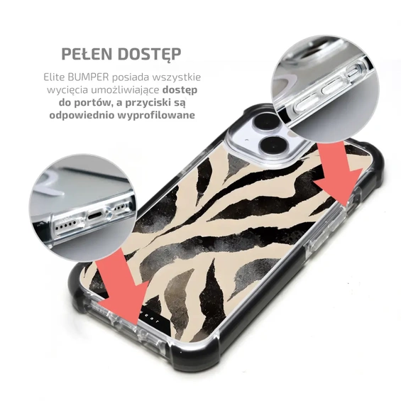 Etui MagSafe Elite Bumper Apple iPhone 16 Plus - wzór DA53D