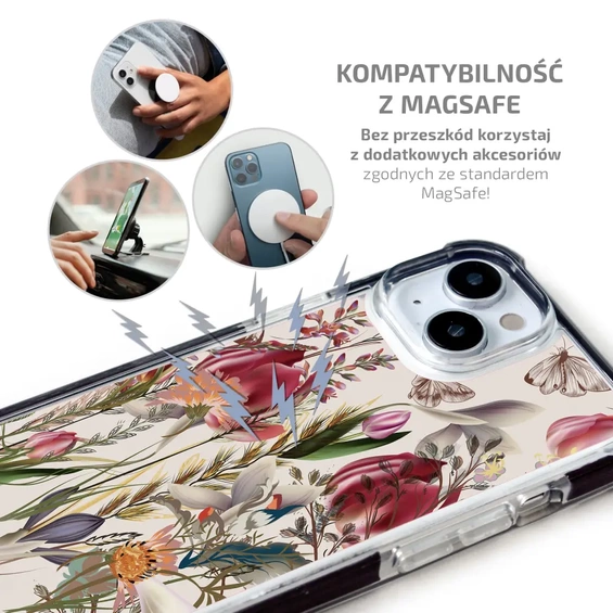 Etui MagSafe Elite Bumper Apple iPhone 16 Pro - wzór D002D