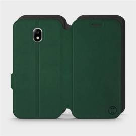 Etui Soft Touch do Samsung Galaxy J5 2017 - wzór Miejska zieleń z czernią