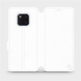 Etui do Huawei Mate 20 Pro - wzór White&Orange