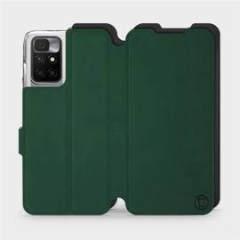 Etui Soft Touch do Xiaomi Redmi 10 - wzór Miejska zieleń z czernią