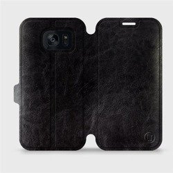 Etui do Samsung Galaxy S7 Edge - wzór Black&Gray