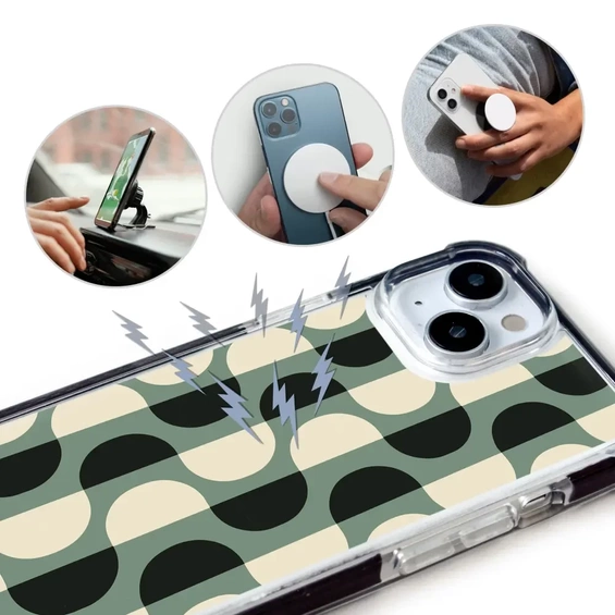 Etui MagSafe Elite Bumper Apple iPhone 12 Pro Max - wzór DA56D