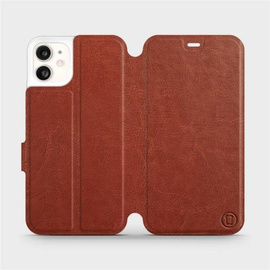 Etui do Apple iPhone 11 - wzór Brown&Orange