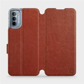 Etui do Motorola Moto G31 - wzór Brown&Orange