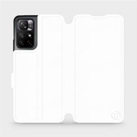 Etui do Xiaomi Redmi Note 11S 5G - wzór White&Orange