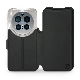 Etui Soft Touch do Vivo X300 pro - wzór Satynowa czerń