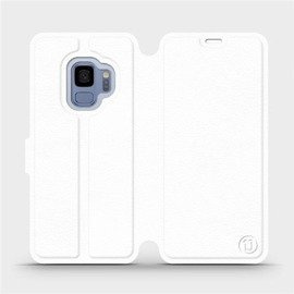 Etui do Samsung Galaxy S9 - wzór White&Orange