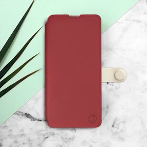 Etui Soft Touch do Google Pixel 9 Pro XL - wzór Zachodząca czerwień z platyną