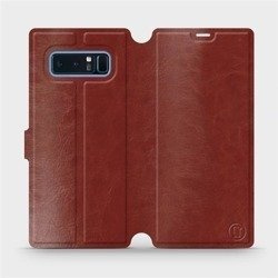 Etui do Samsung Galaxy Note 8 - wzór Brown&Orange