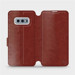 Etui do Samsung Galaxy S10e - wzór Brown&Orange