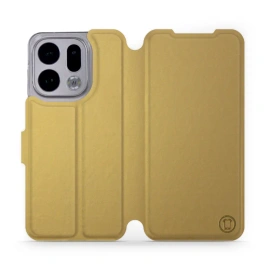 Etui do OPPO Find X9 - wzór Gold&Gray