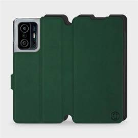 Etui Soft Touch do Xiaomi 11T - wzór Miejska zieleń z czernią