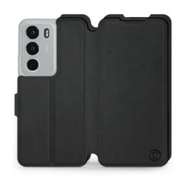 Etui Soft Touch do Realme C71 - wzór Satynowa czerń