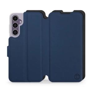 Etui Soft Touch do Samsung Galaxy S23 FE - wzór Głęboki granat z czernią