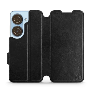 Etui do Asus Zenfone 10 - wzór Black&Orange