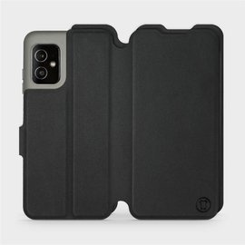 Etui Soft Touch do Asus Zenfone 8 - wzór Satynowa czerń