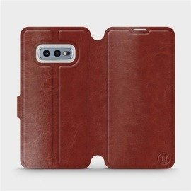 Etui do Samsung Galaxy S10e - wzór Brown&Gray