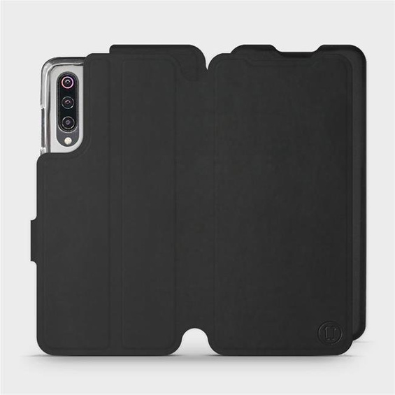 Etui Soft Touch do Xiaomi Mi 9 - wzór Satynowa czerń