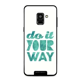 Etui Glossy Case do Samsung Galaxy A8 2018 - wzór G080G