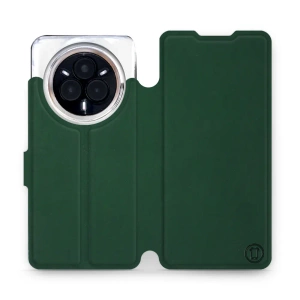 Etui Soft Touch do Realme 14 Pro 5G - wzór Miejska zieleń z czernią