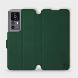 Etui Soft Touch do Xiaomi 12T Pro - wzór Miejska zieleń z platyną