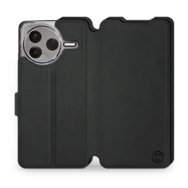 Etui Soft Touch do Xiaomi POCO F7 Pro 5G - wzór Satynowa czerń