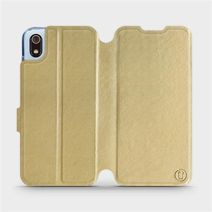 Etui do Xiaomi Redmi 7A - wzór Gold&Orange