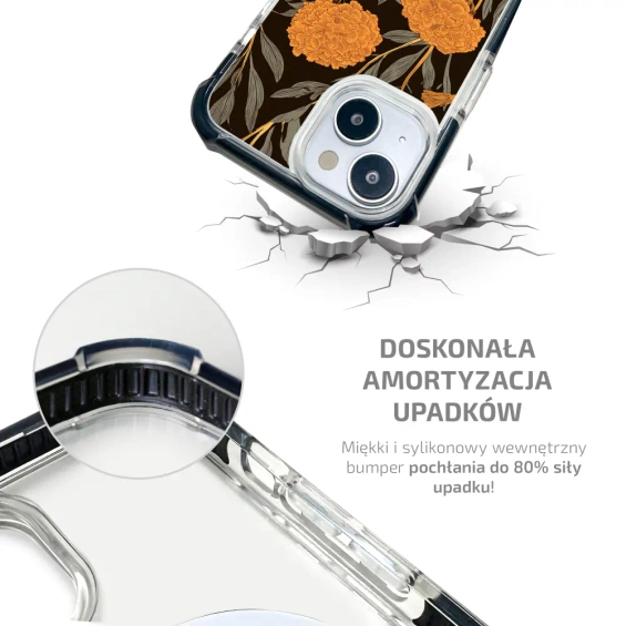 Etui MagSafe Elite Bumper Apple iPhone 17 Pro - wzór D175D