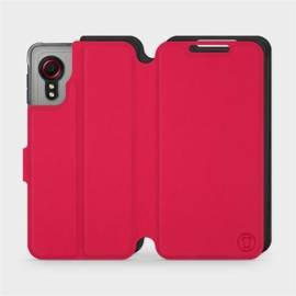 Etui Soft Touch do Samsung Galaxy Xcover 5 - wzór Żywa czerwień z czernią