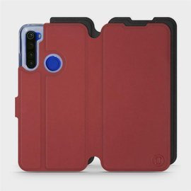 Etui Soft Touch do Xiaomi Redmi Note 8T - wzór Zachodząca czerwień z czernią